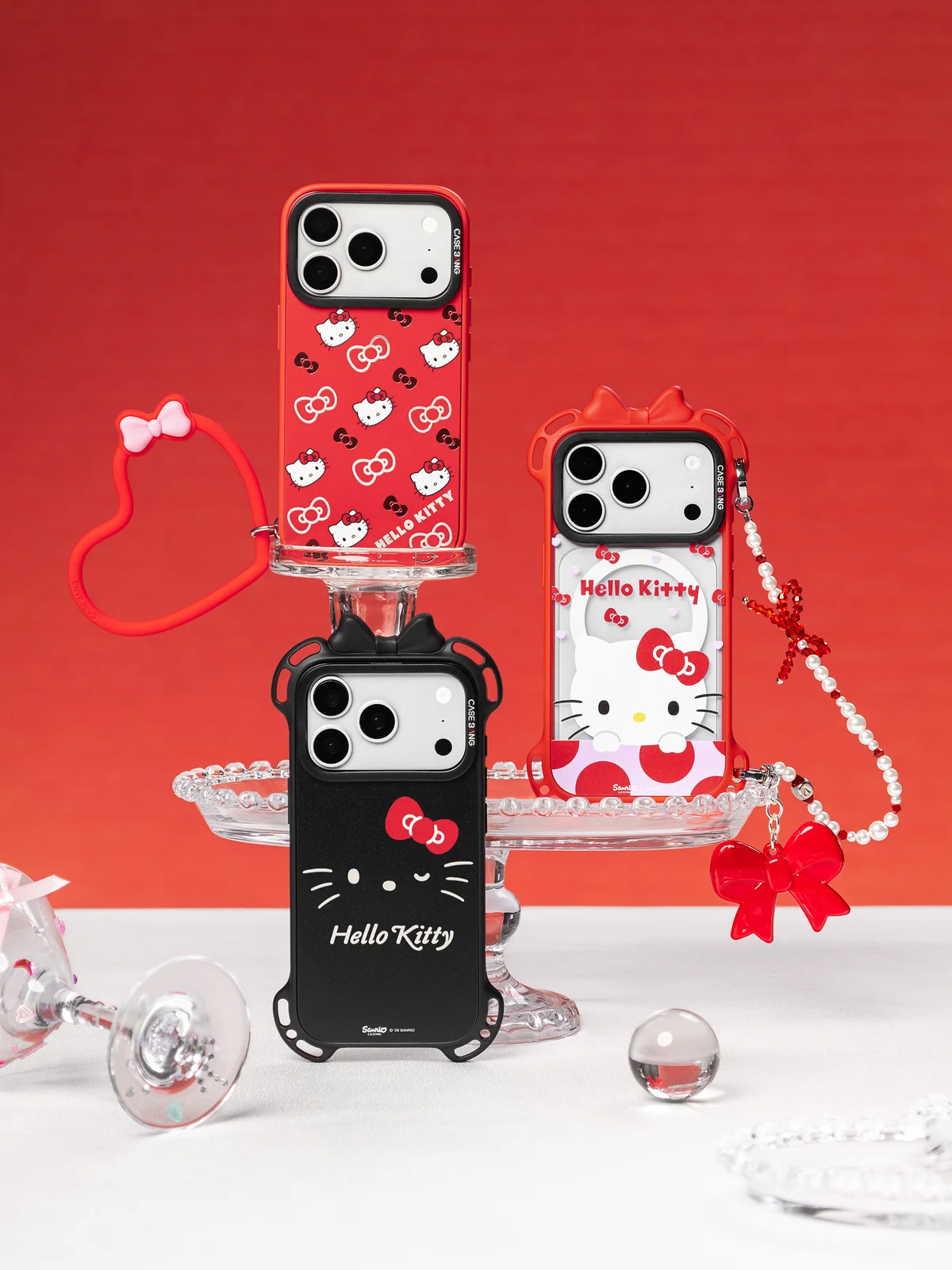 Hello Kitty 正版联名手机壳｜甜妹少女风手机壳商业摄影