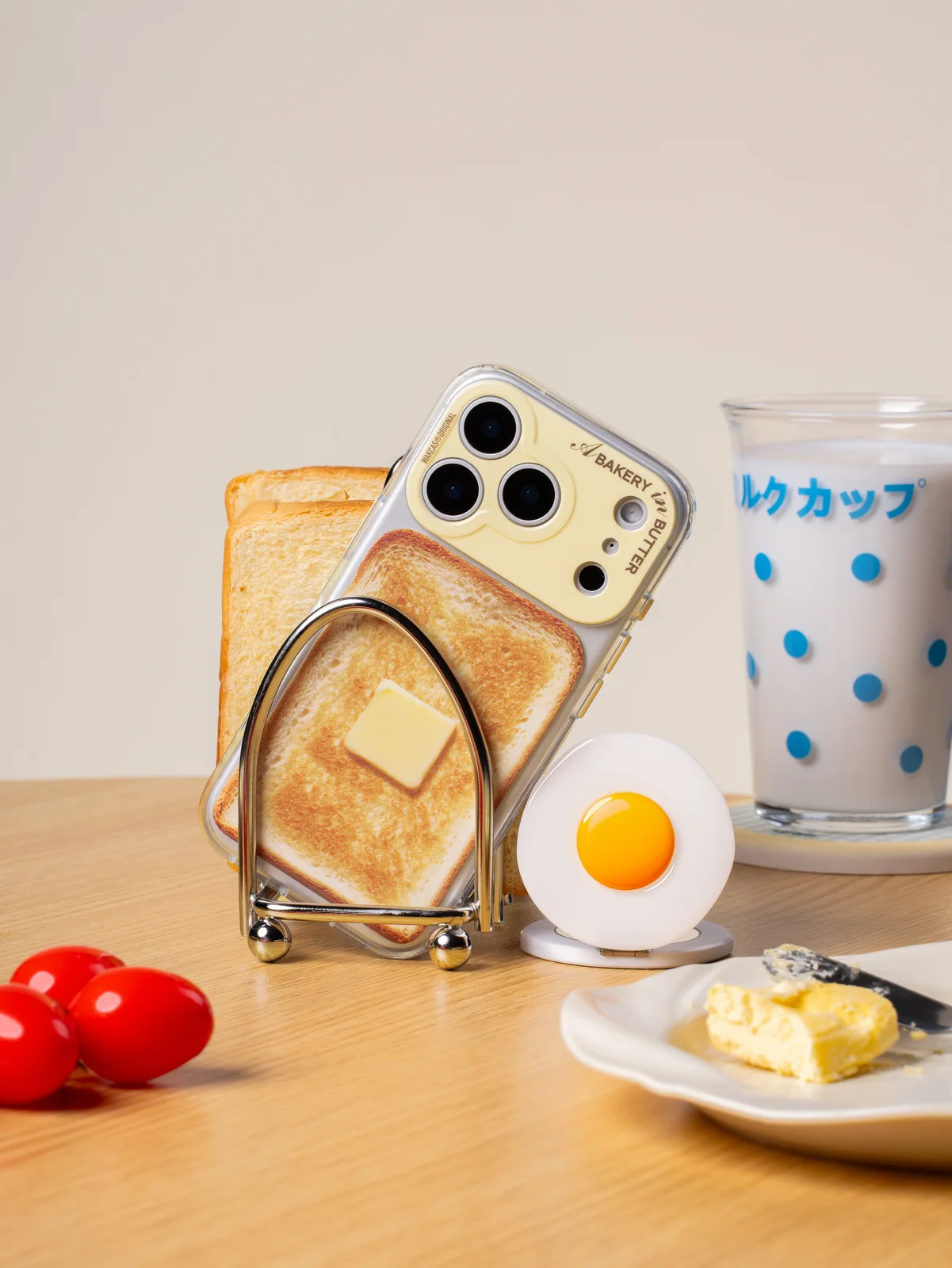 黄油吐司早餐主题｜美食创意数码配件商业摄影