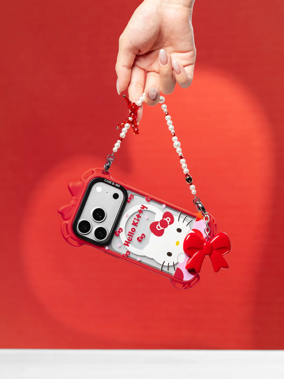 Hello Kitty 正版联名手机壳｜甜妹少女风手机壳商业摄影