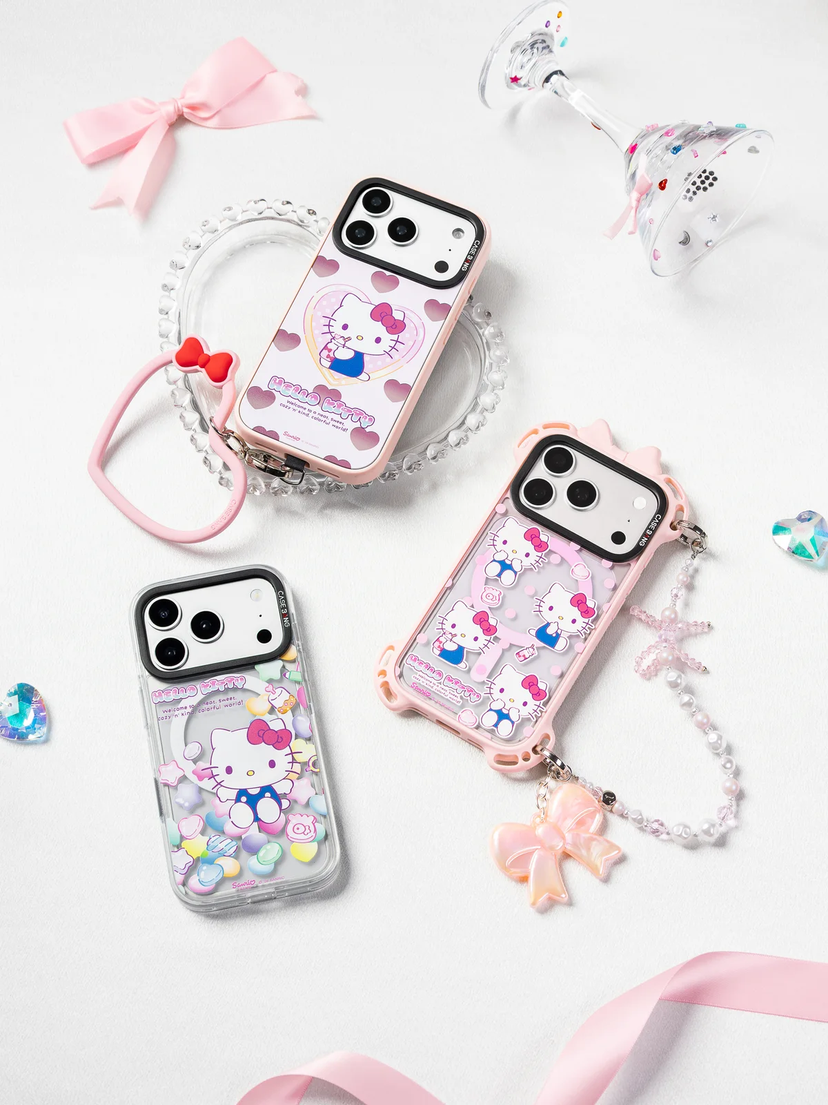 Hello Kitty 正版联名手机壳｜甜妹少女风手机壳商业摄影