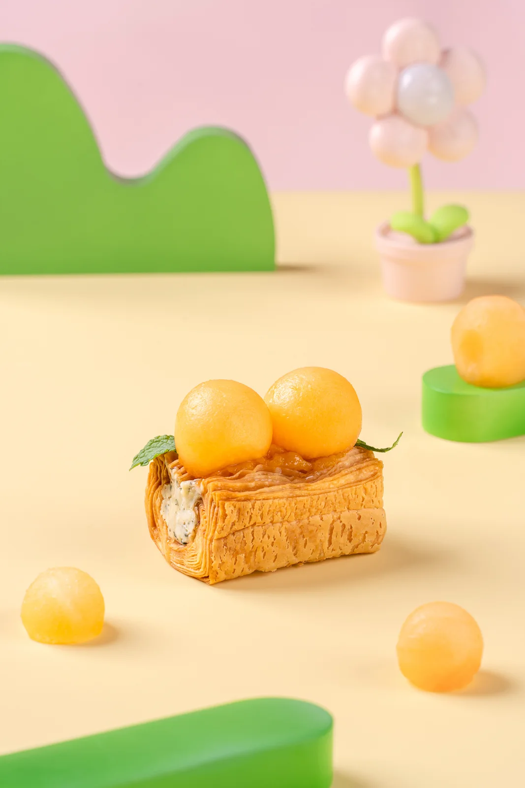 Butter Park 烘焙甜点｜糖果色甜品商业摄影