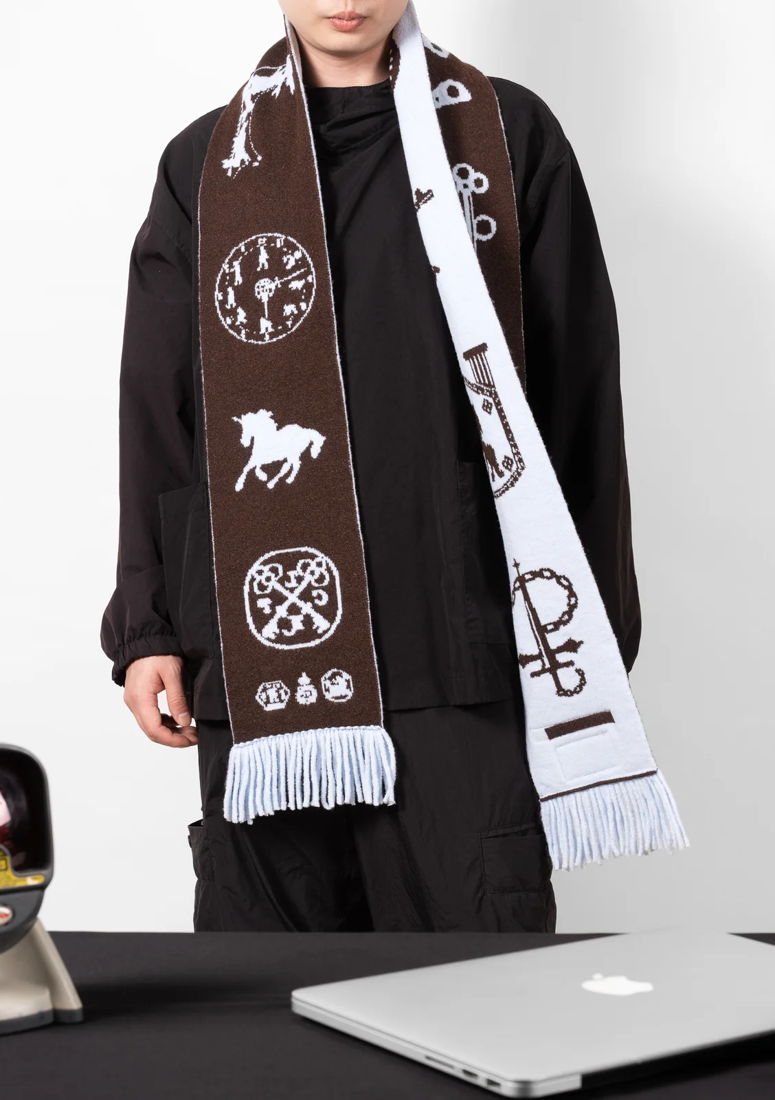 LUCKUP 潮牌帽饰围巾｜复古档案风服饰配件商业摄影